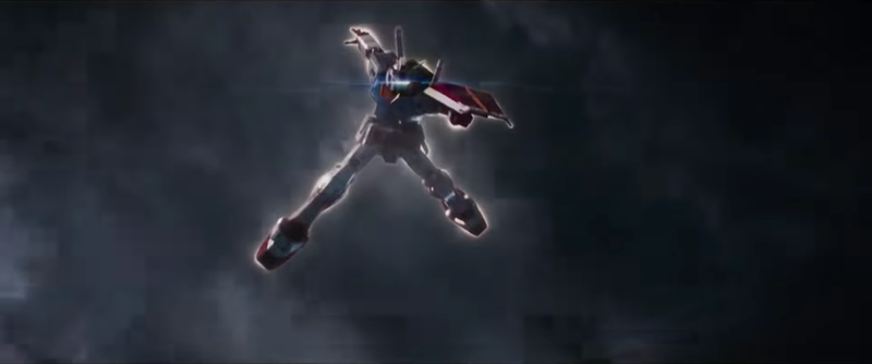 Yes, there is a Gundam in this movie.